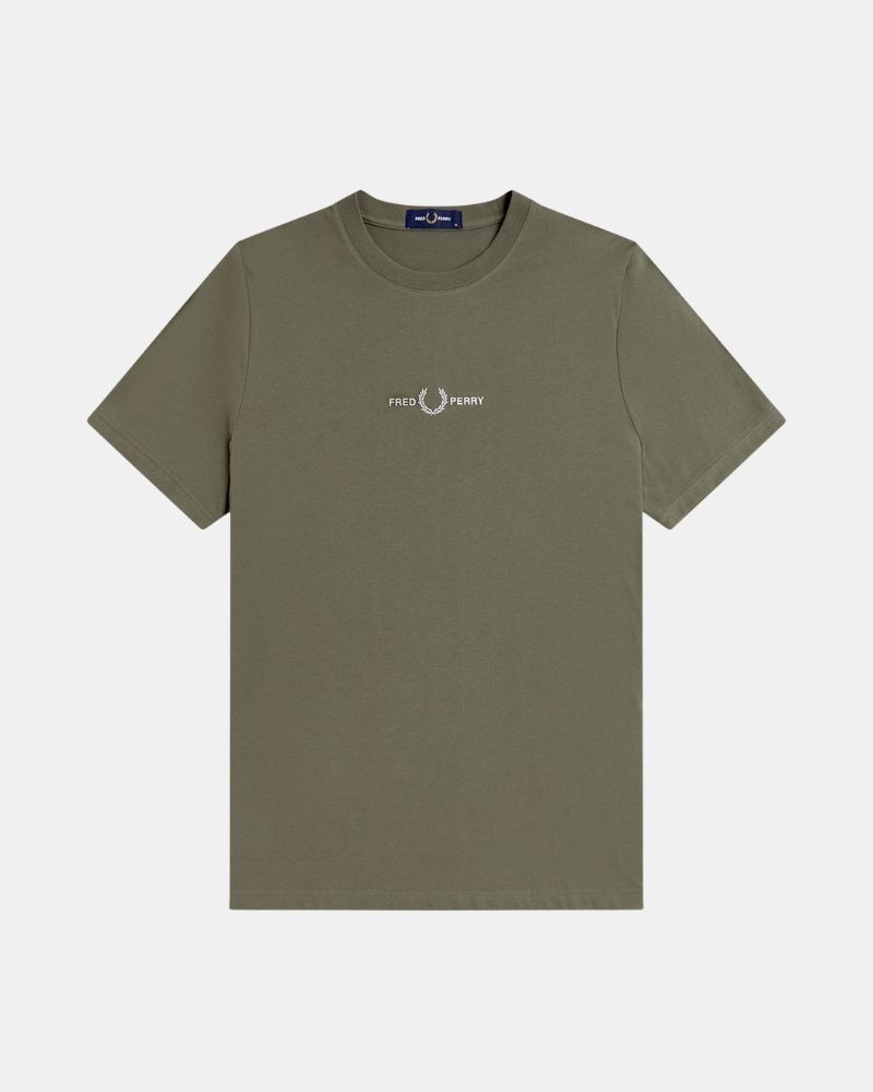 FRED PERRY M4580 Camisetas Manga corta Hombre Verde
