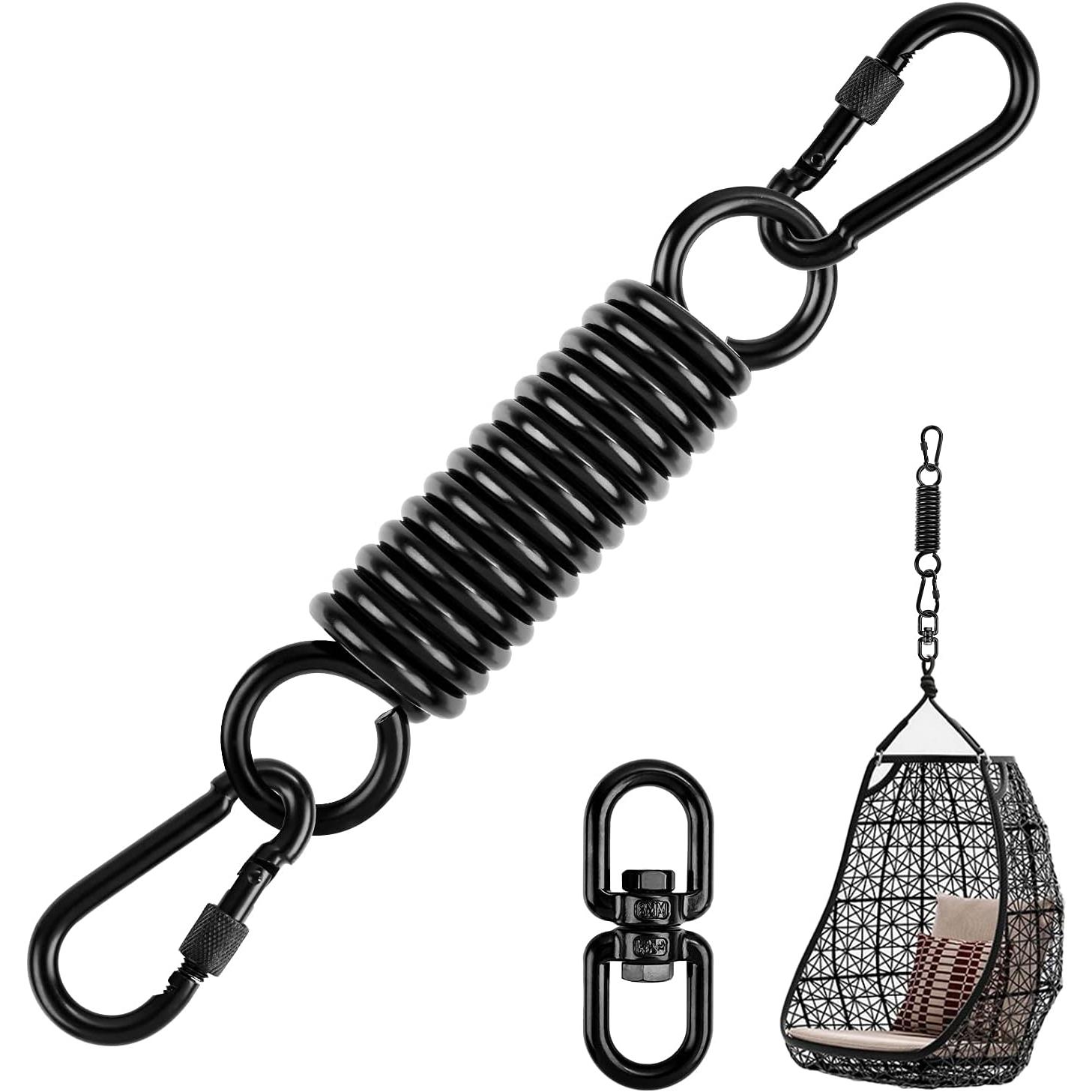 CA Estación de suspensión, mosquetones de Gancho de techo con Resort de Maple, kits de suspensión de Resort Ganchos de Resort para Cama Colgante, yoga, capacidad de carga de hasta 250 kgIT