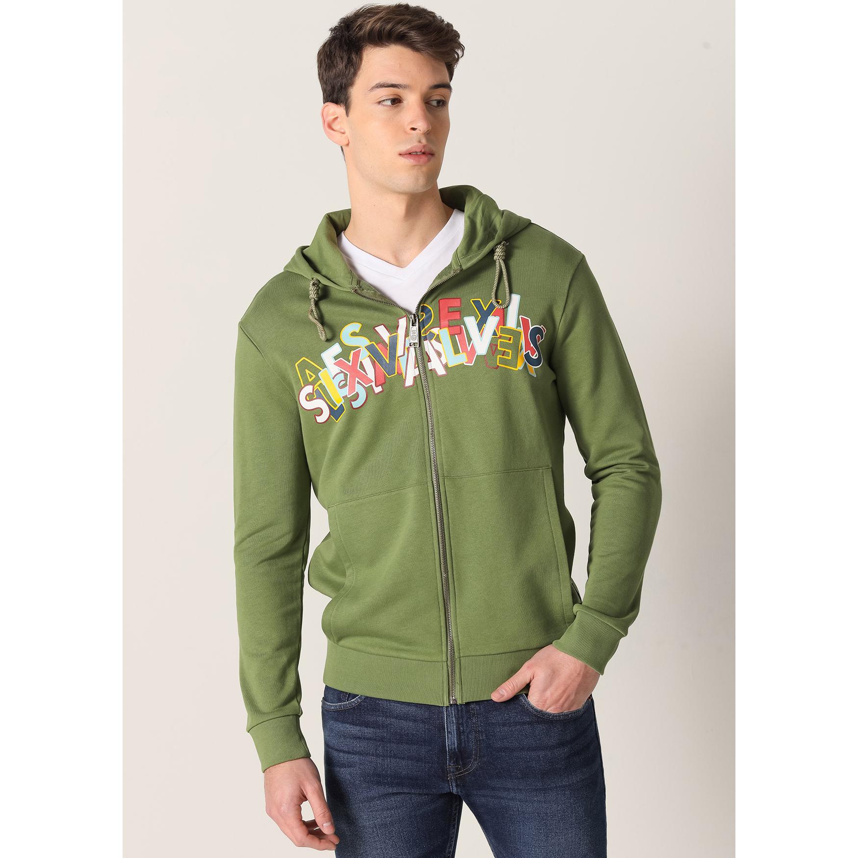 SIX VALVES - Sudadera con capucha cierre de cremallera