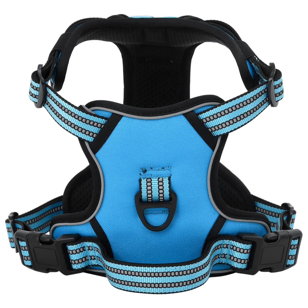 vidaXL Arnés para perros con correa y collar ajustable XL Color Azul, camouflage brown, Marrón y mas