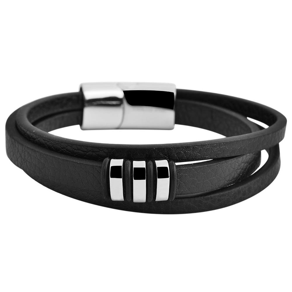 Akzent® Pulsera em Pele Genuína