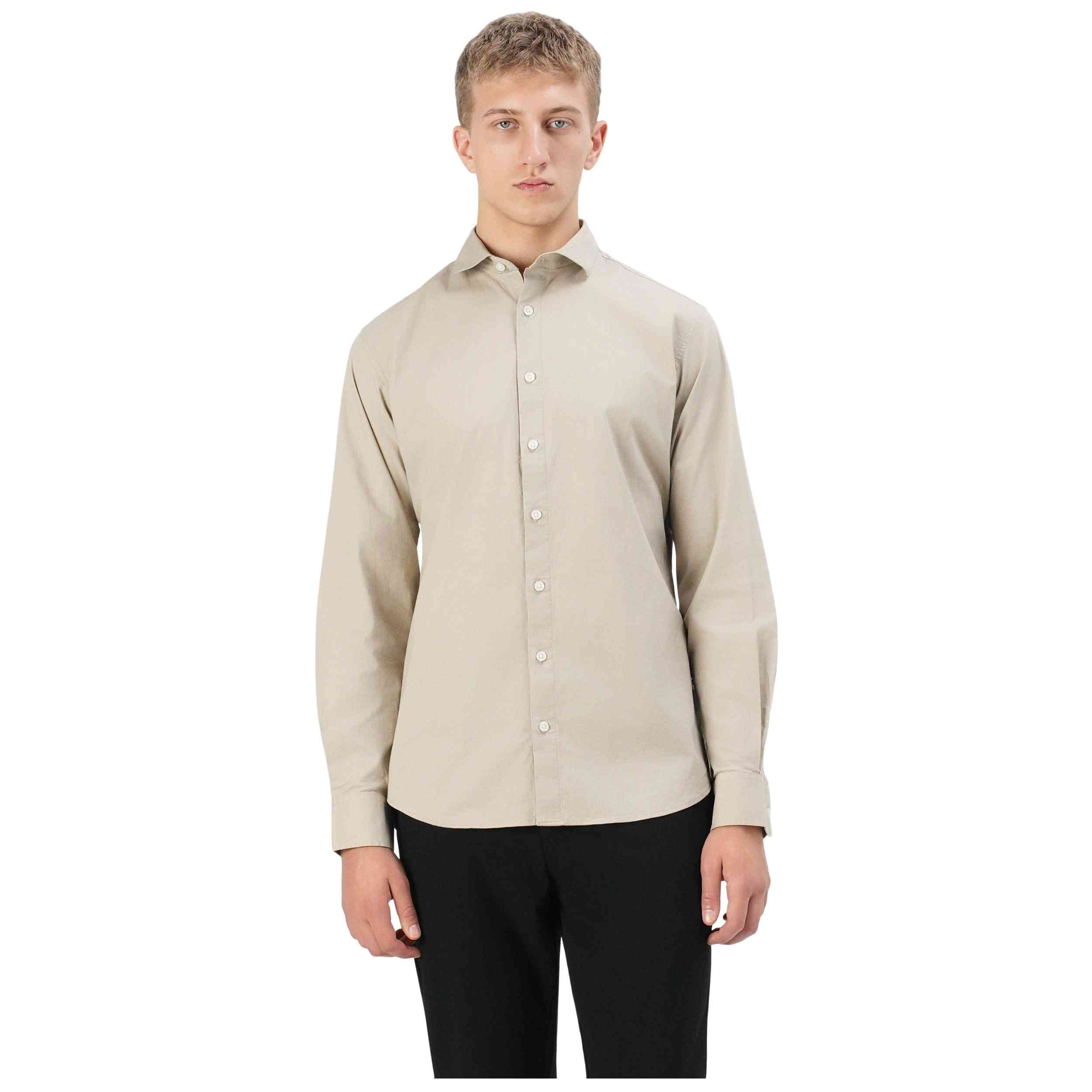 Camisa Jack & Jones modelo 077-50797009568083 para Hombre en color Beige