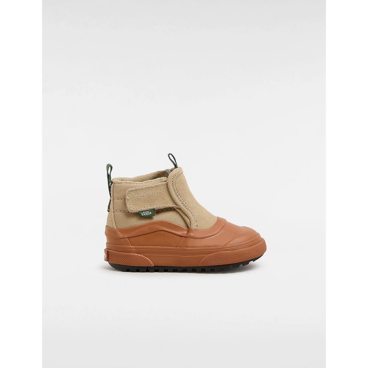 VANS KIDS SLIP ON TERRAIN BROWN GREEN