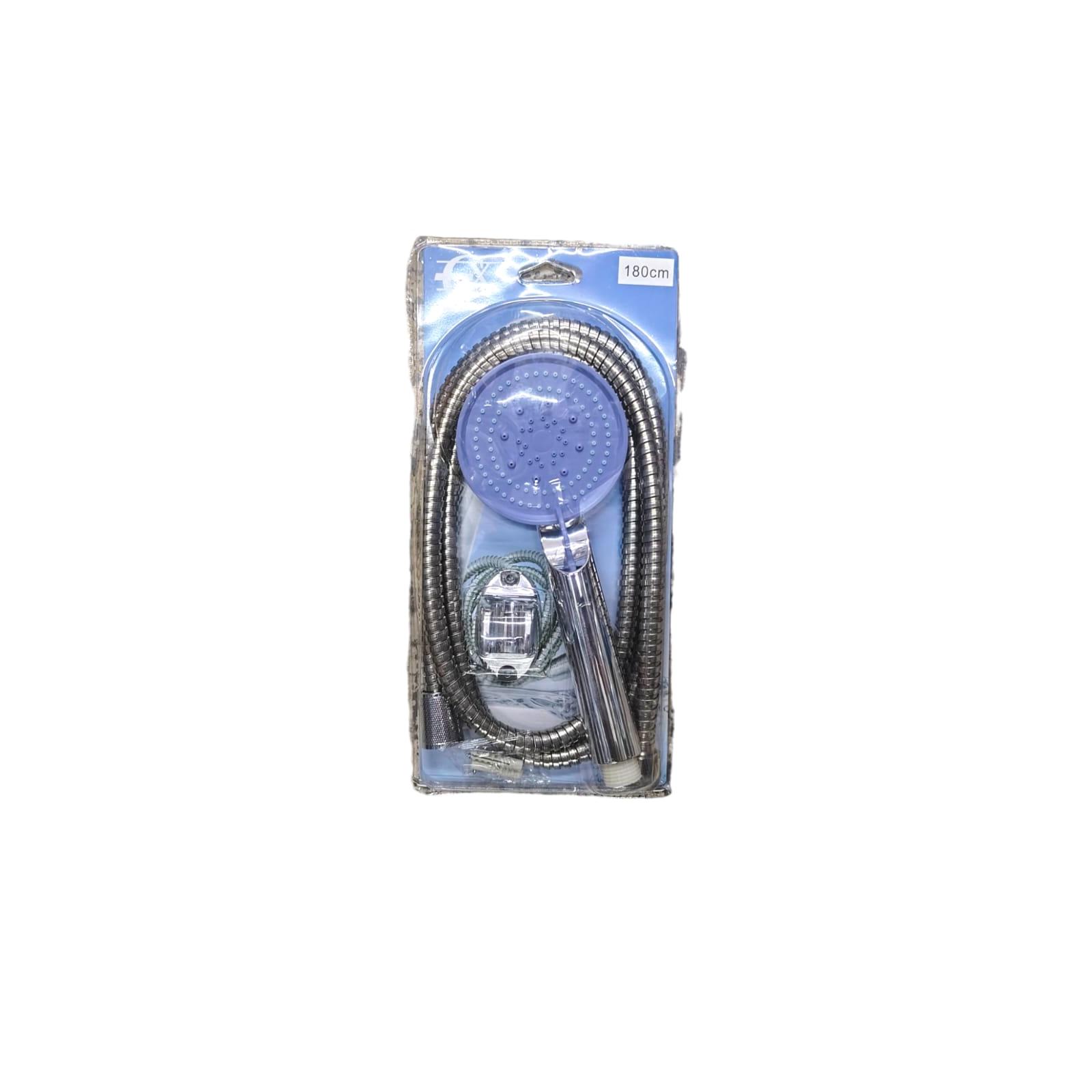 Juego alcachofa de ducha con manguera y soporte universal metal 1.2M 1.5M 1.8M Apto para todo tipos de conectores calidad de confianza varios modelos a elegir