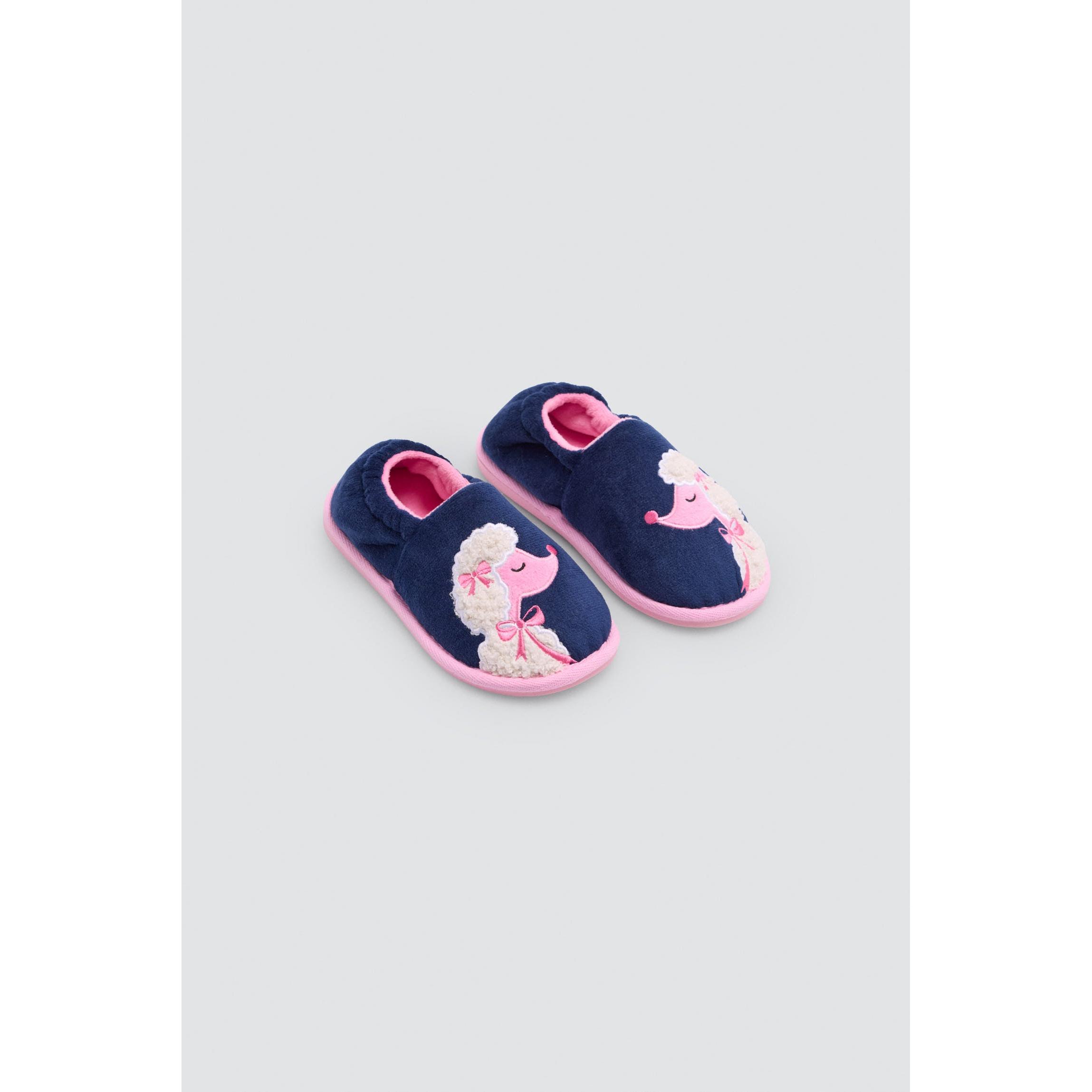 Ysabel Mora - Zapatillas de casa niña cerradas dibujo caniche