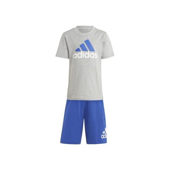 ADIDAS LK BL CO T SET CONJUNTO JR GRIS/AZUL
