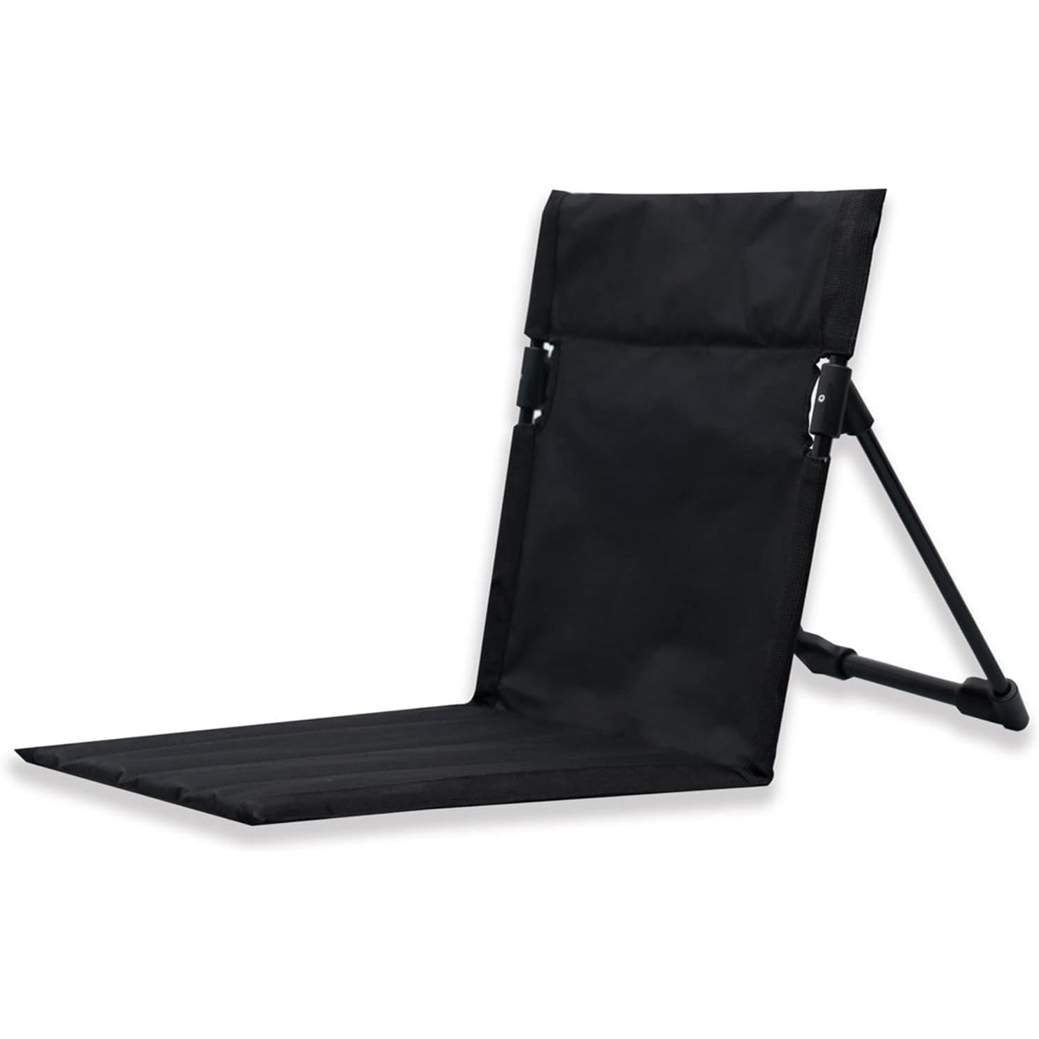 15,37*15,35*26,77 in Silla plegable para Jardín y playa al Aire Libre, Silla plegable portáthil, Silla de céped with Tapete para el suelo, Silla para acampar with amortiguador y respaldo