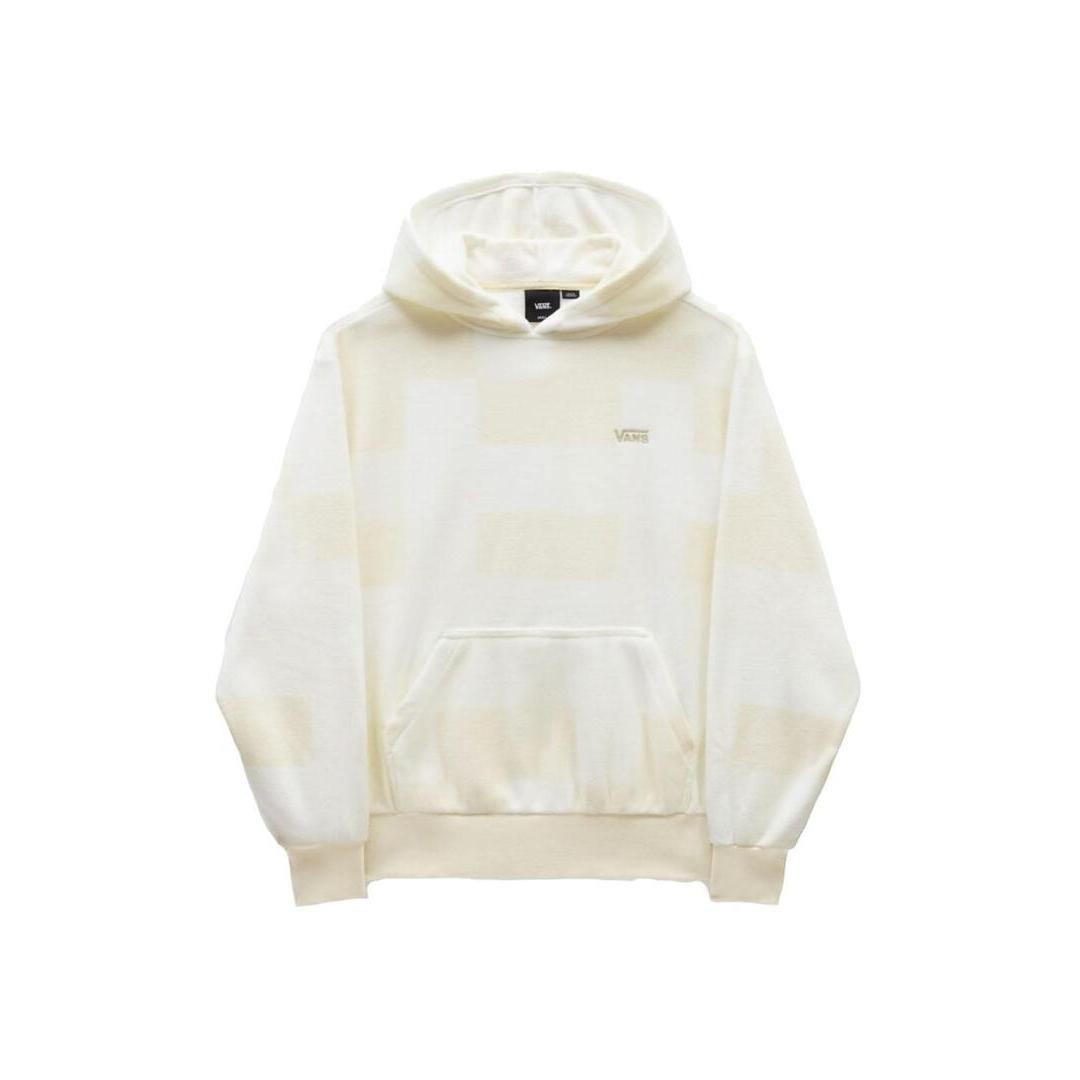 Sudadera Mujer Vans Winter Checker Blanca Beige