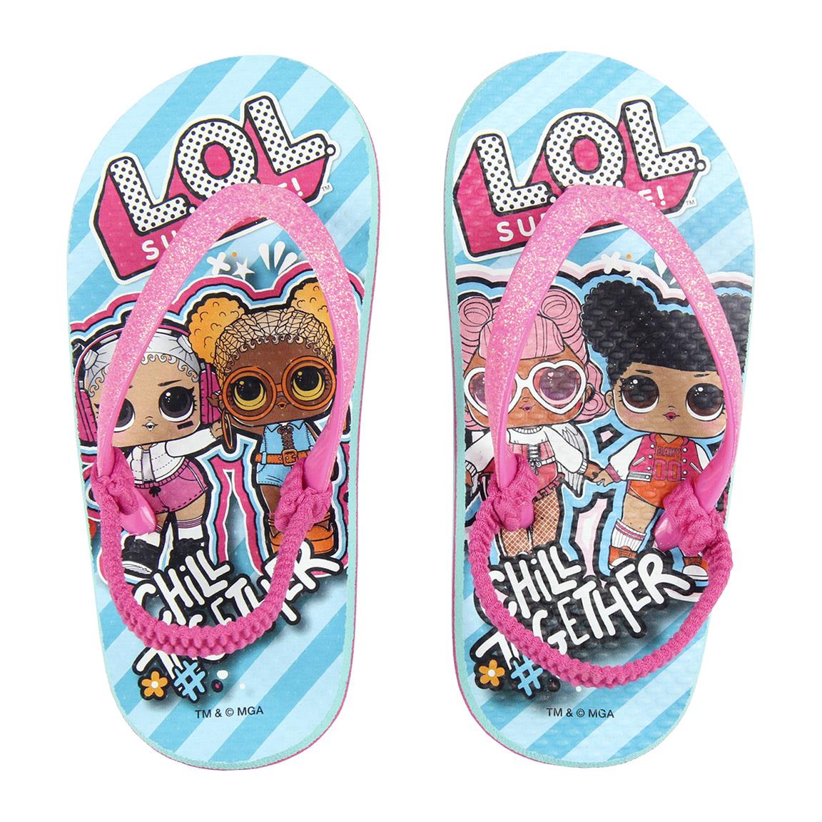 Cerdá Chanclas Premium Lol - Color Rosa - Sandalias y Chanclas Niña