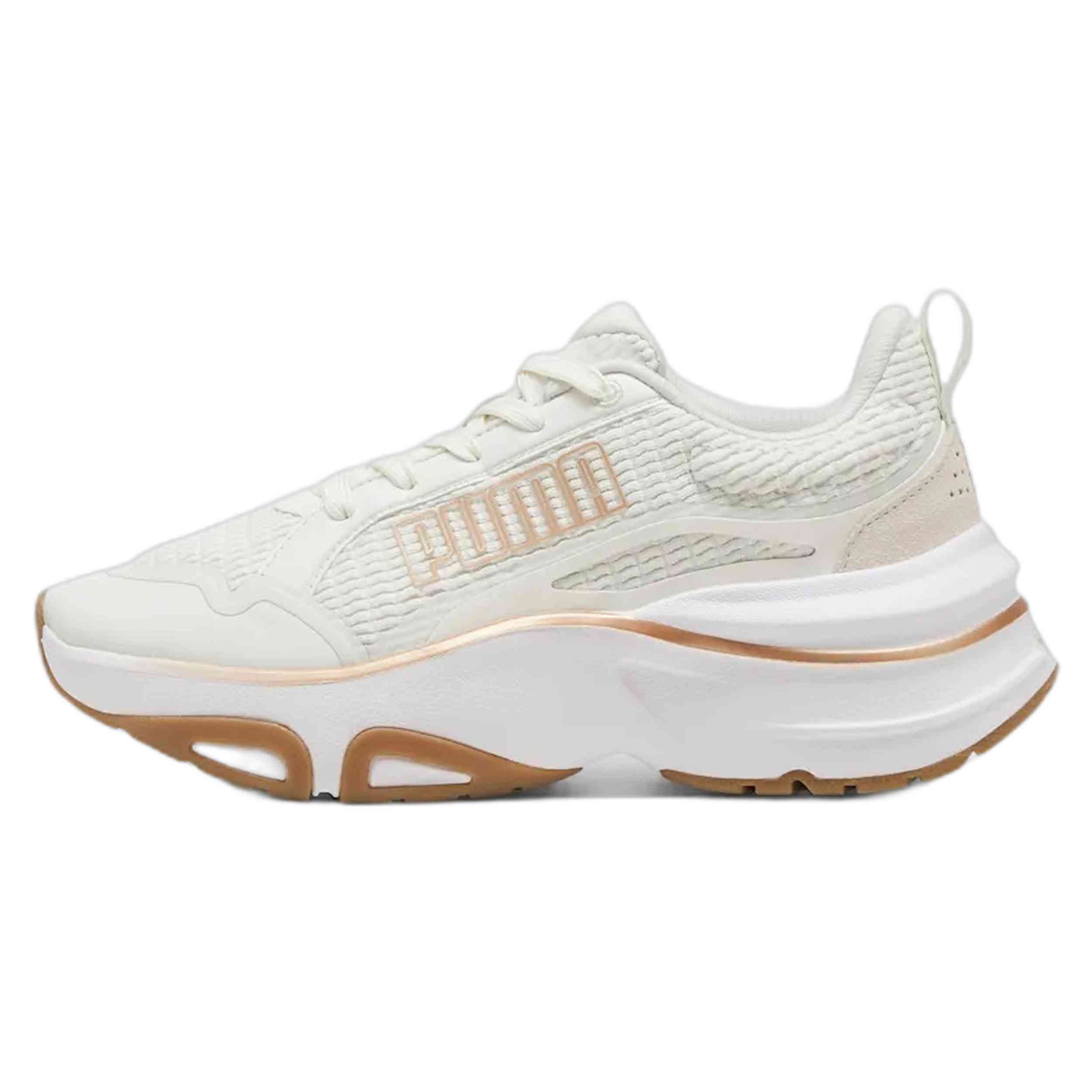 Calzado marca Puma modelo 310163-03 para mujer en color crudo