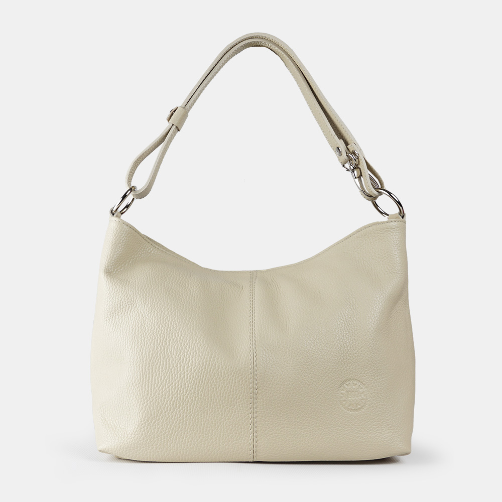 1990s Bolso de hombro para mujer de piel con bandolera extensible