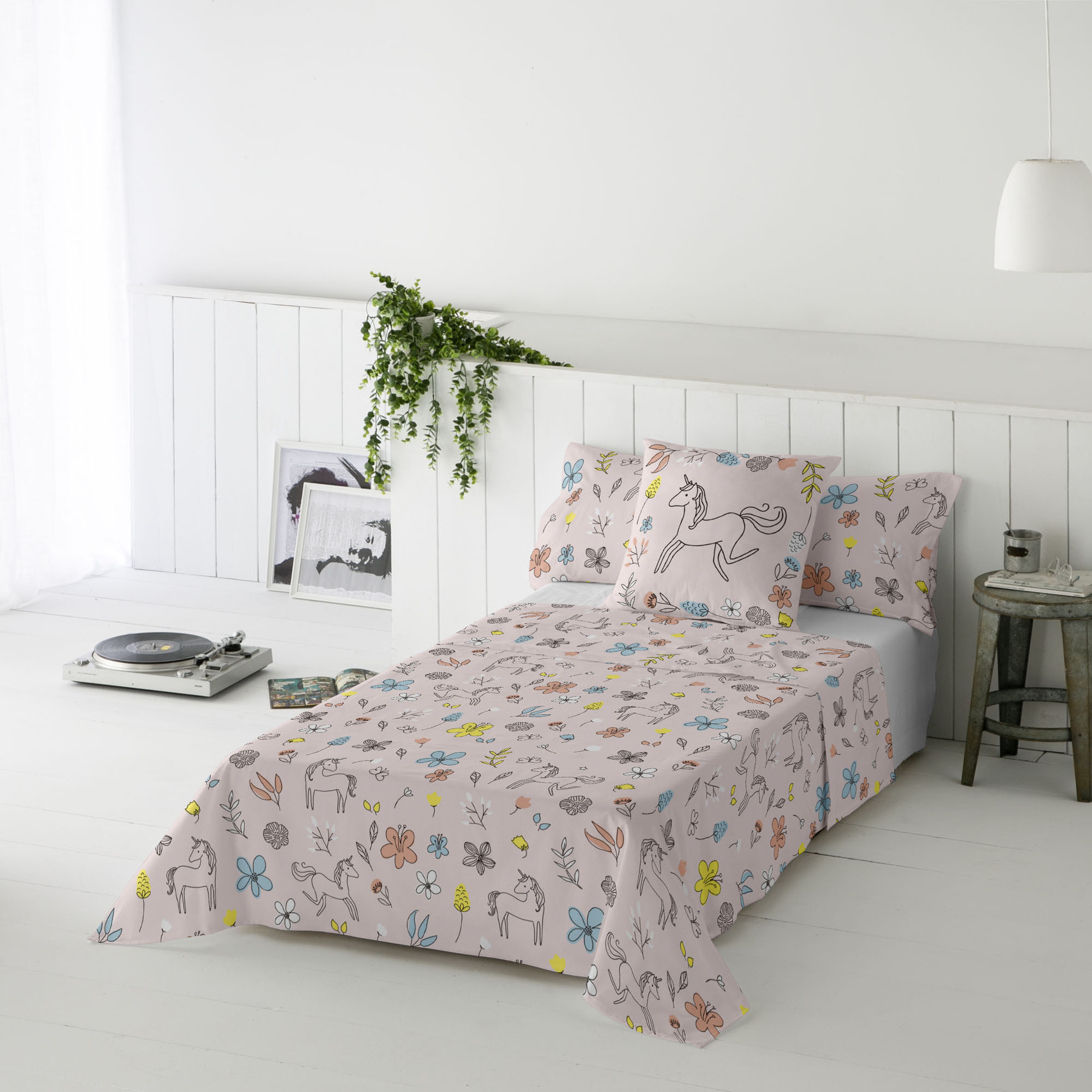 COOL KIDS - Juego de Sábanas Infantil Estampado - 100% Algodón Extrasuave - 5 Modelos Disponibles - Cama 90/105 cm - Fabricado en España