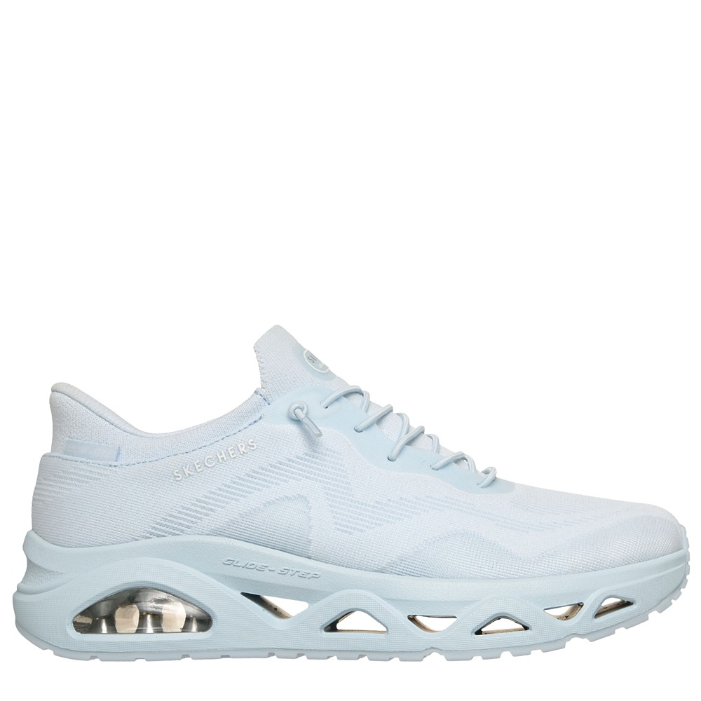 Cómoda  SLIP-INS UNO GLIDE-STEP AIR GLIDERS AZUL: zapatillas veganas con plantilla Air Coled Memory Foam, suela de goma flexible y calce rápido. ¡Cómpralas ahora! Altura Tacón bajo (1-3 cm) Referencia