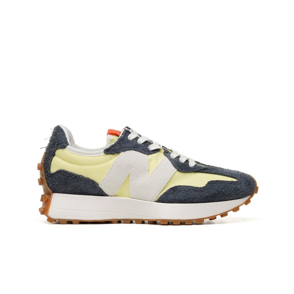 Zapatillas New Balance 327 Azul-Amarillo
