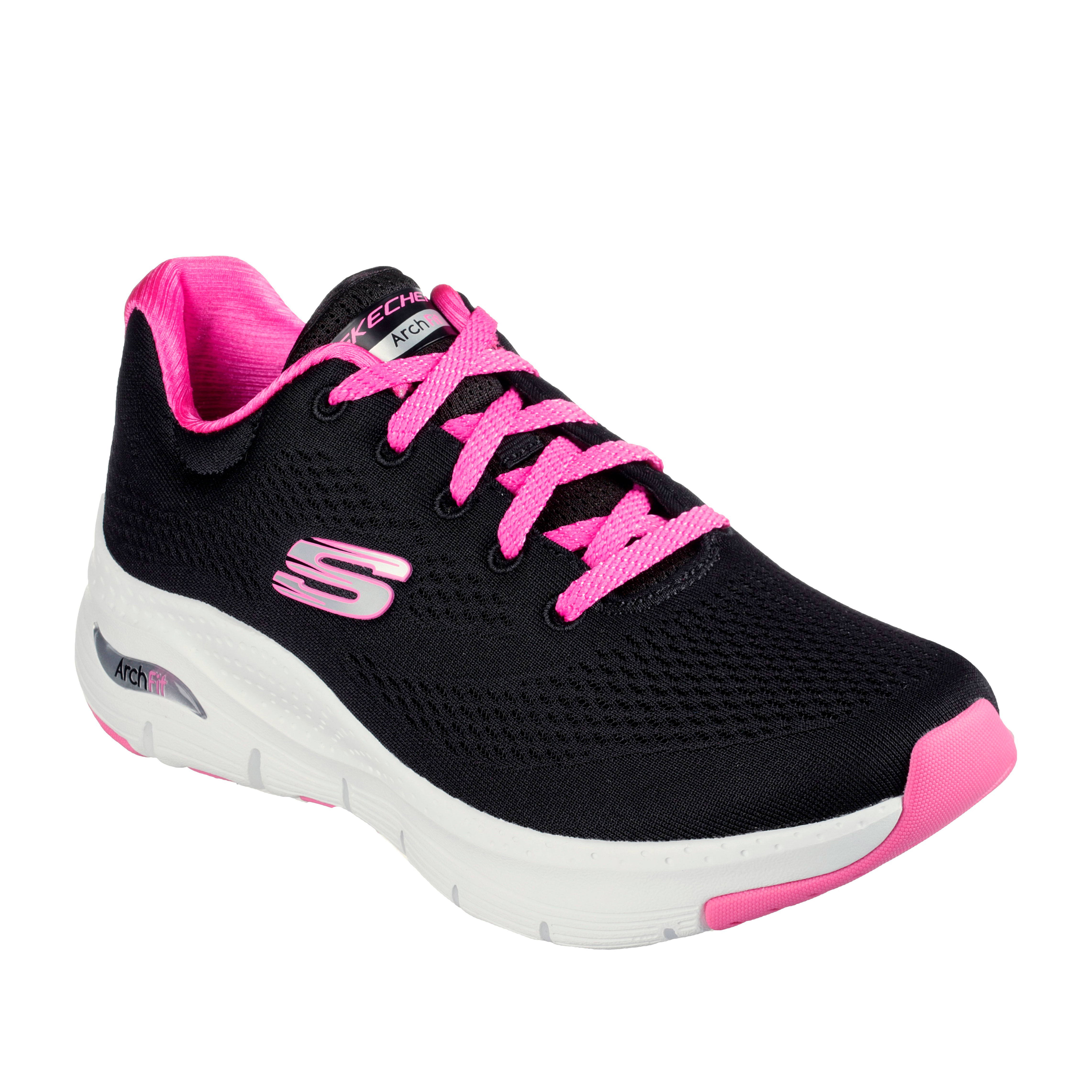 Skechers Zapatillas Arch Fit Negras 149057-BKFS , para Mujer