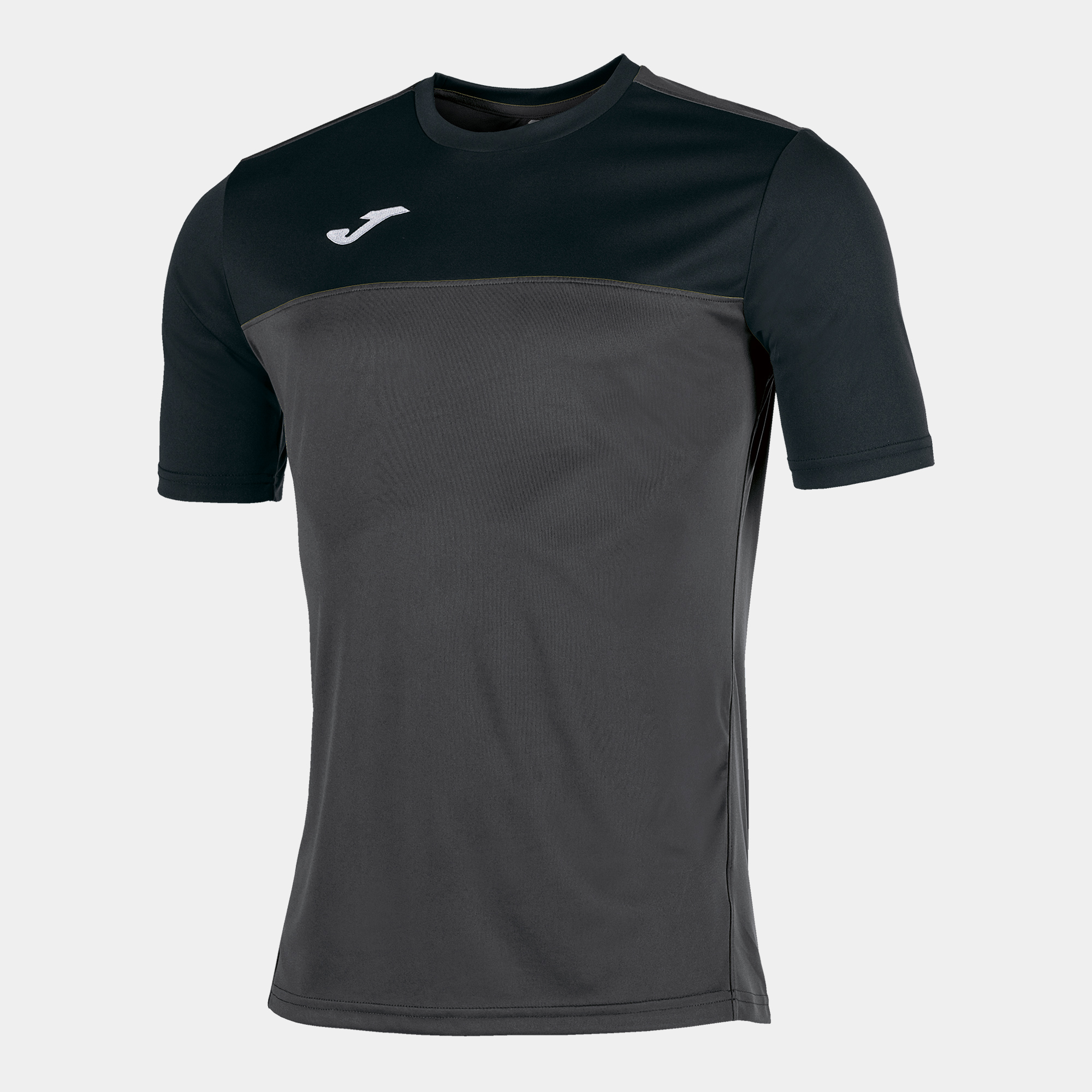 Camiseta M/C Hombre Joma Winner 100946 Antracita Negro 151 Elástica