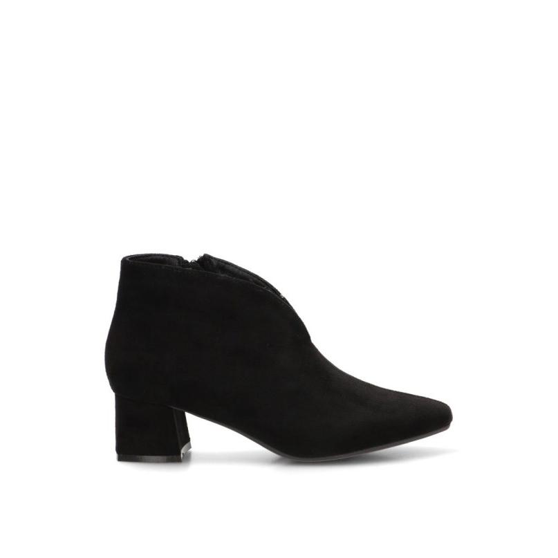 Botin Weekend Yulia - Mujer - Tacón Medio - Modelo Ber6081 - Color Negro