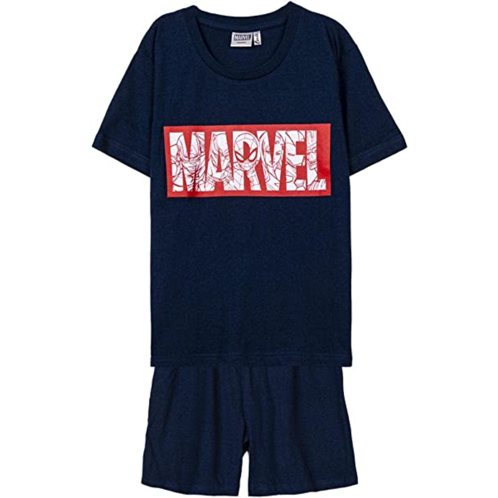 Marvel Cerdá Pijama corto Marvel 73113 azul marino Niño
