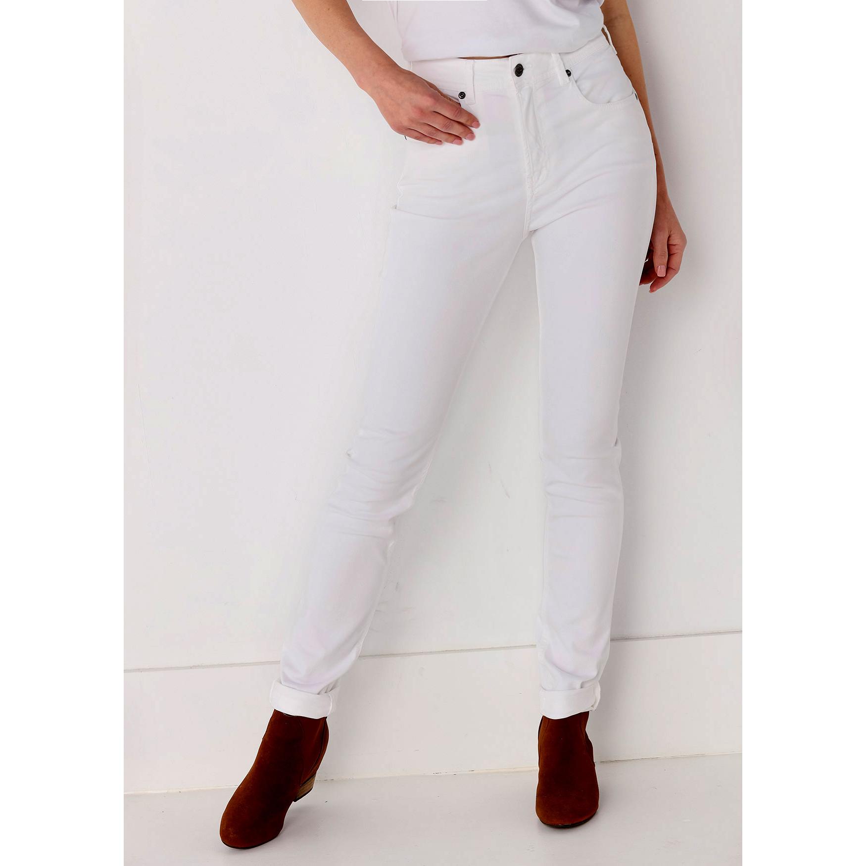 CIMARRON - NOUFLORE-ENOVA peach PANTALON COLOR Caja Media Slim - Tallaje en Pulgadas- Tallaje en Pulgadas