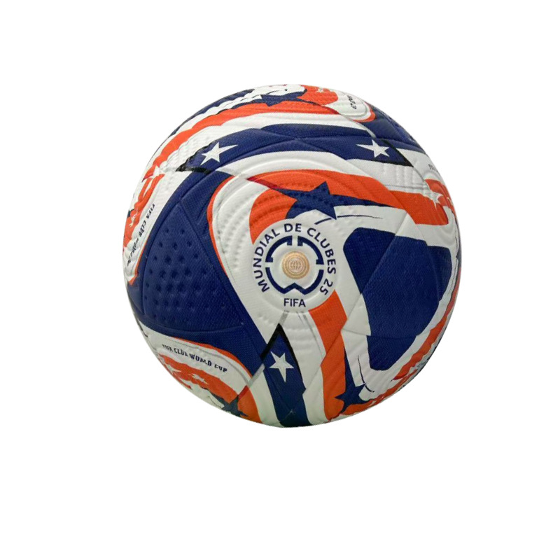 Balón de fútbol talla 5, pegado por calor, sin costuras, cubierta de PU resistente, para final de liga