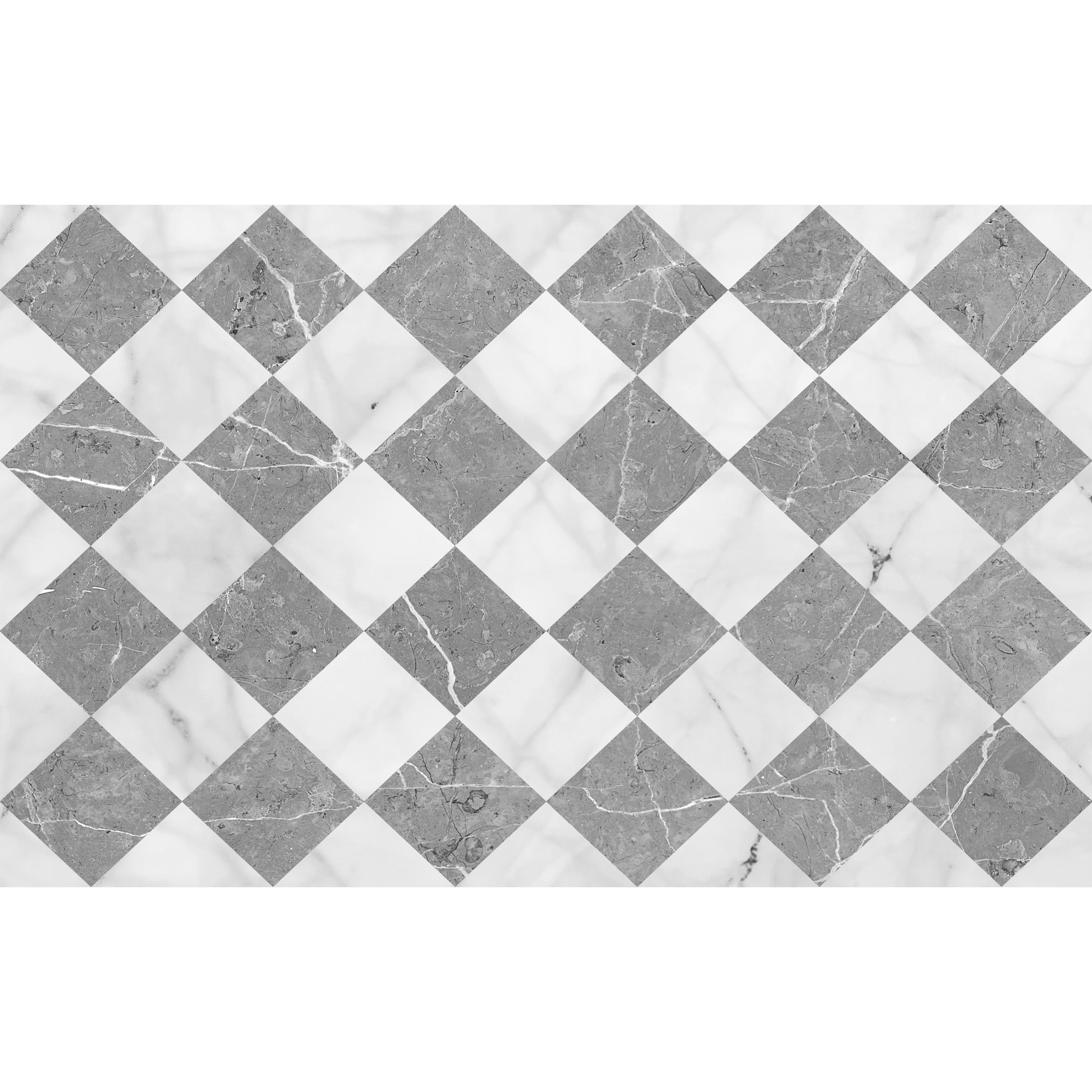 VINILIKO, Alfombra interior/exterior PVC Gadir, estilo baldosas