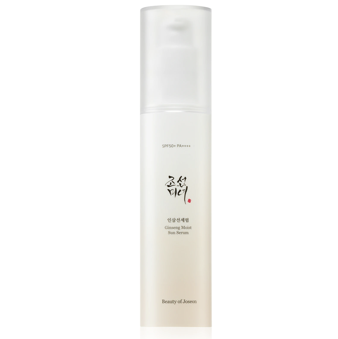 Beauty Of Joseon - Ginseng Moist Sun Serum Spf 50+ Sérum Protector Facial Hidratante Y Reparador Con Ginseng Coreano Y Niacinamida Para Piel Sensible 