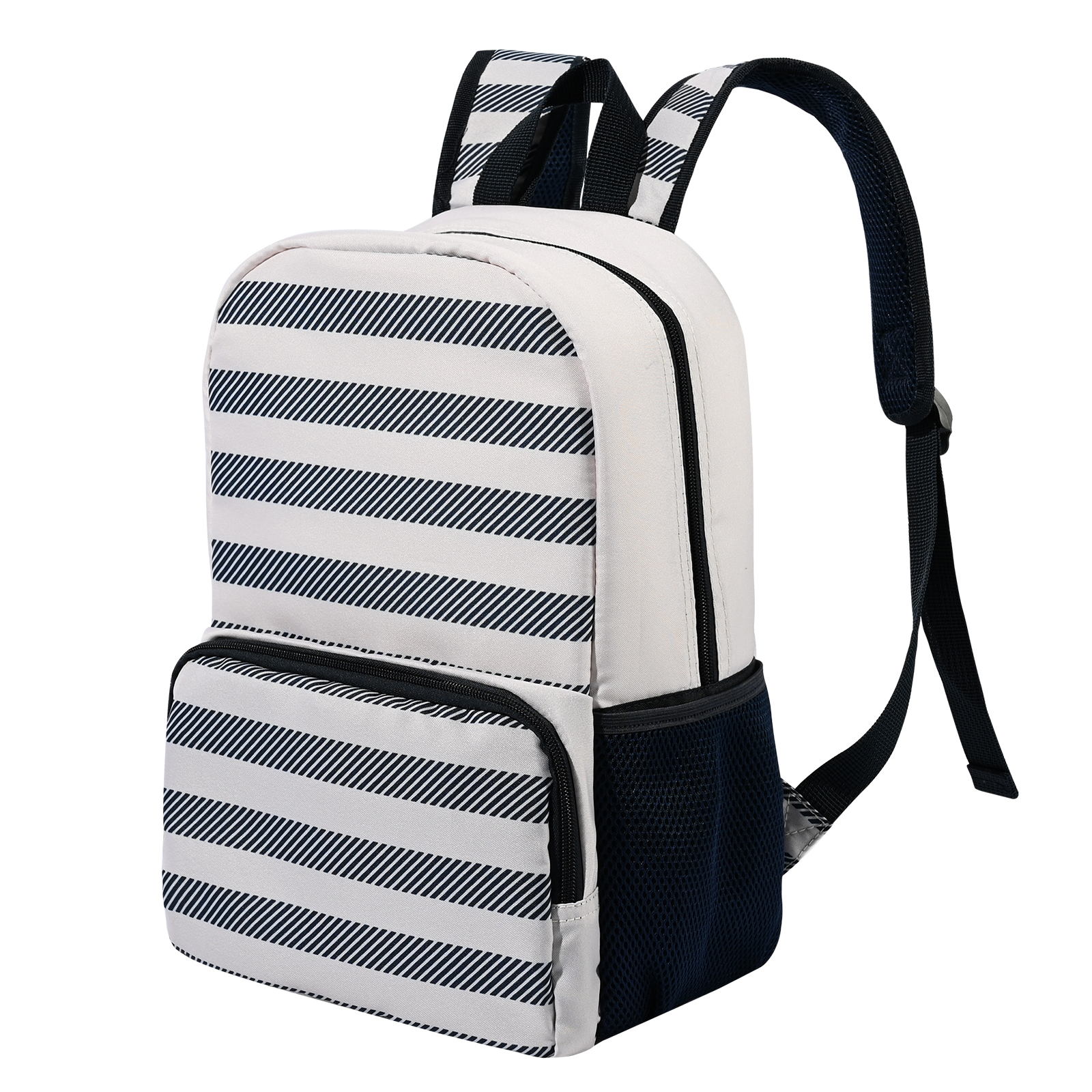 Travel STAR Mochila Térmica 8L, Nevera Isotérmica de Espalda con Tirantes Anchos, Mantiene Frío y Calor, Bolsa Refrigerante Rayada para Playa y Picnic,Bolsa Térmica Aislada, Ligera para Actividades al Aire Libre