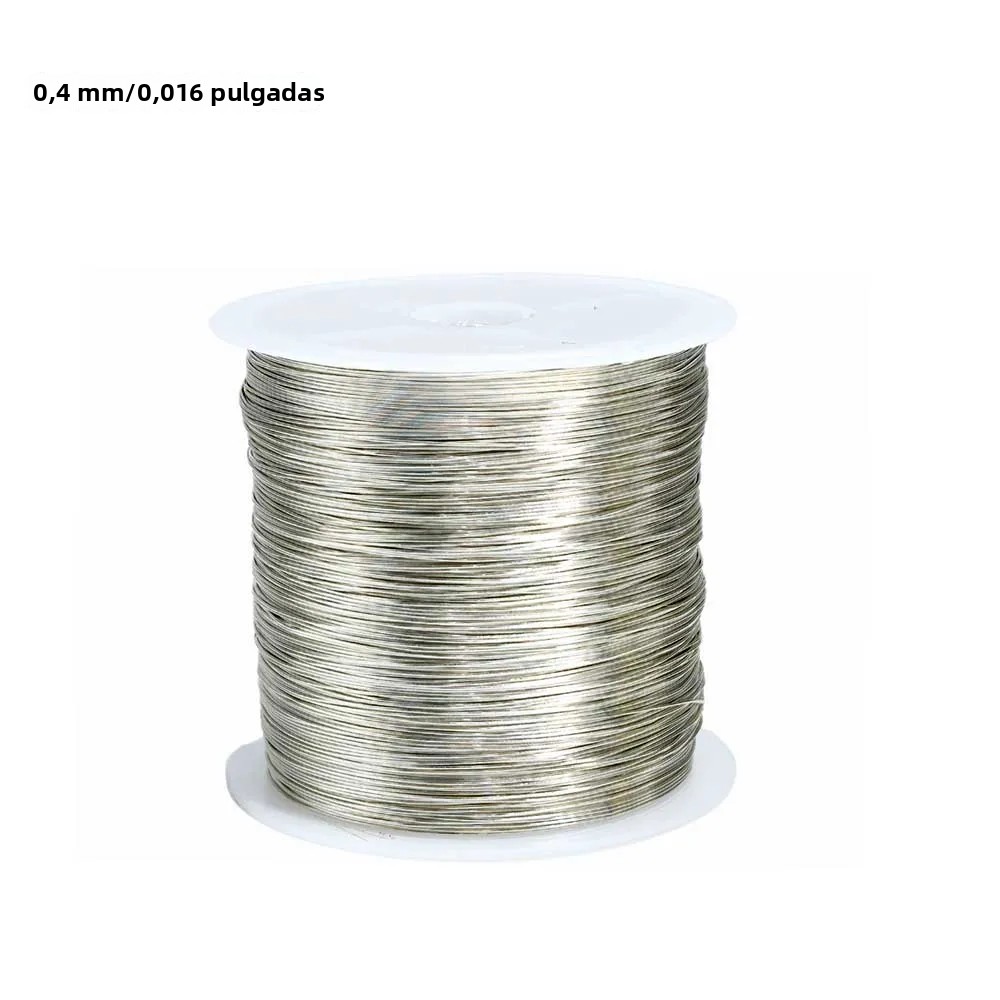 TK Hilo Metálico De Color Dorado Plateado Negro Y Luz Dorada Para Joyería DIY 100M/Roll 0.3/0.4mm No Desvanecido KC Ideal Para Cuentas Y Cordones