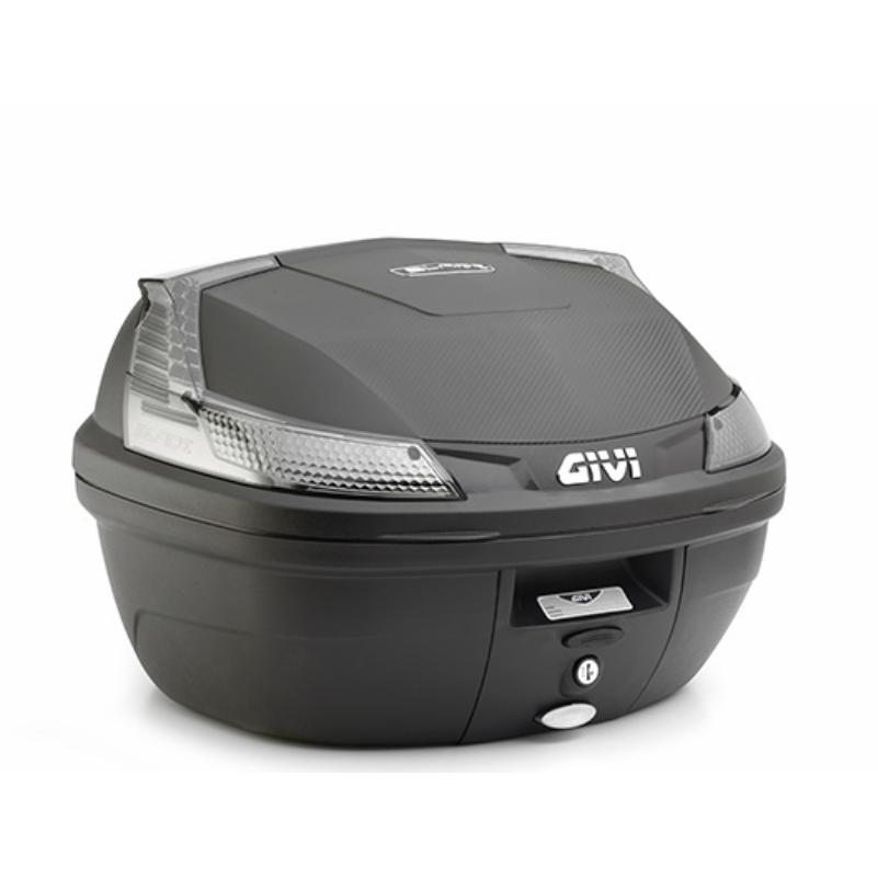 Givi Baul Monolock 37 Lt Negro C/catadriopt. Ahumado Negro Mate Cat.ahumado