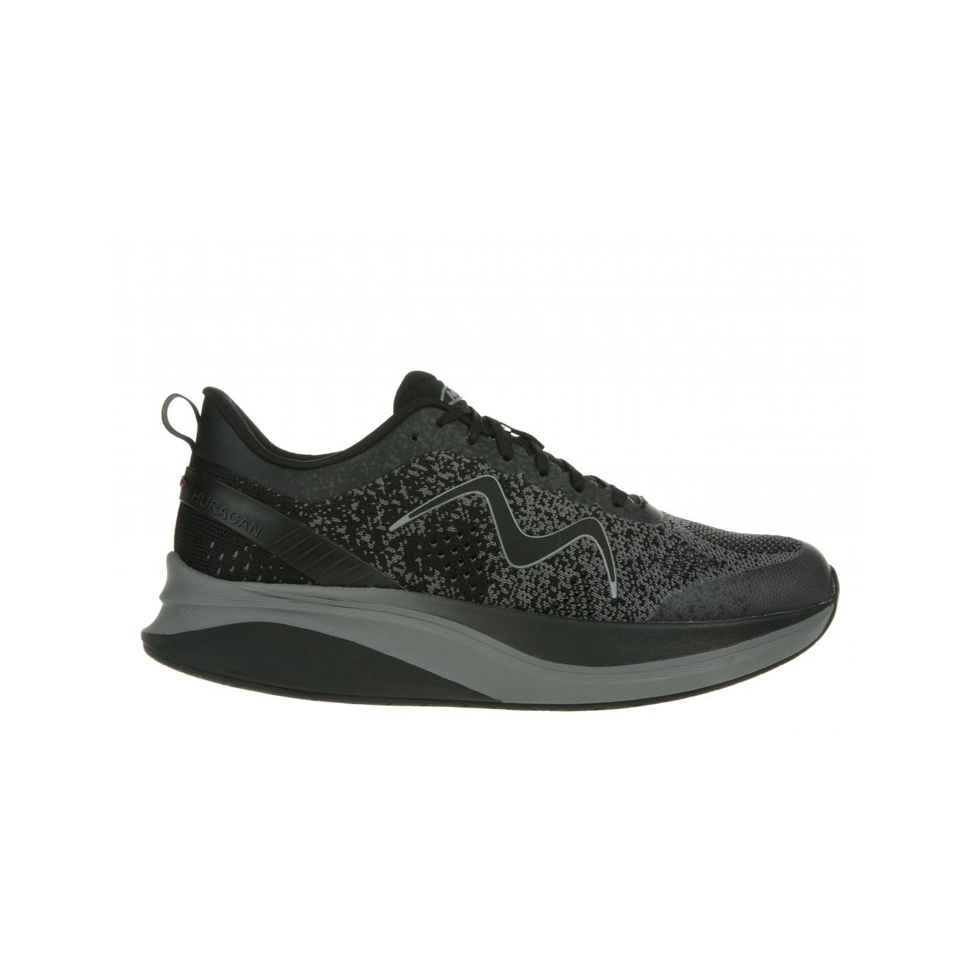 MBT HURACAN 3000 LACE UP BLACK / CASTLEROCK - Máximo confort - Amortiguación superior - Suela con alto nivel de balanceo