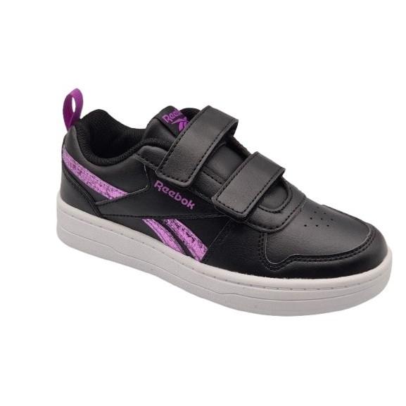 Reebok - Zapatillas deportivas para niños modelo 100211220 para uso atlético y diario, ideales para padel y actividades físicas, color negro