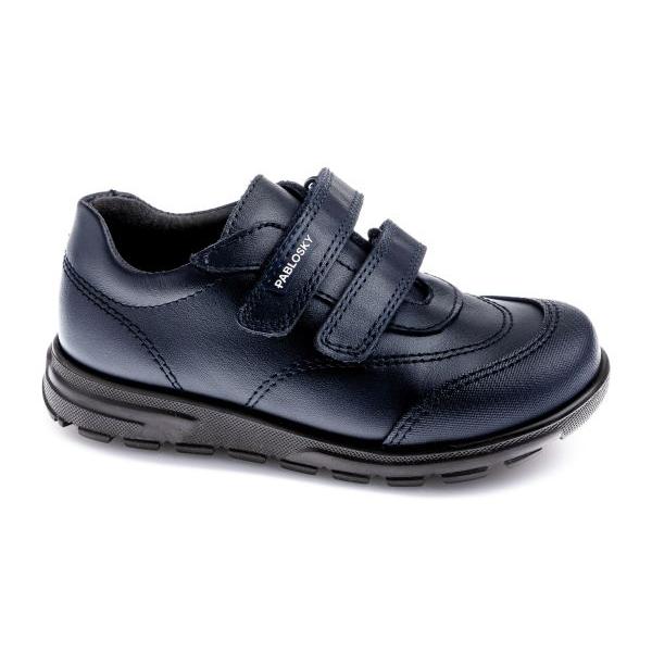Pablosky modelo Colegial Doble Velcro Marino Pablosky en color Azul