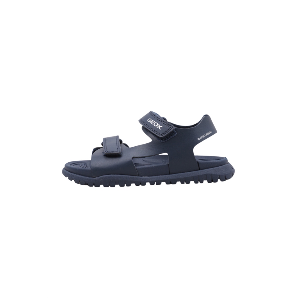 Geox J SANDAL FUSBETTO BO  Sandalias Planas Niño Azul