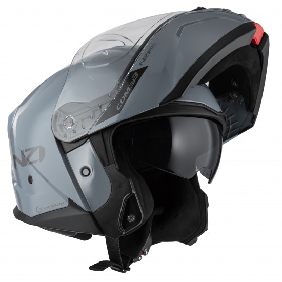 NZI COMBI 3 DUO nardo gris ECE22.06 casco abatible doble homologación 150374A007