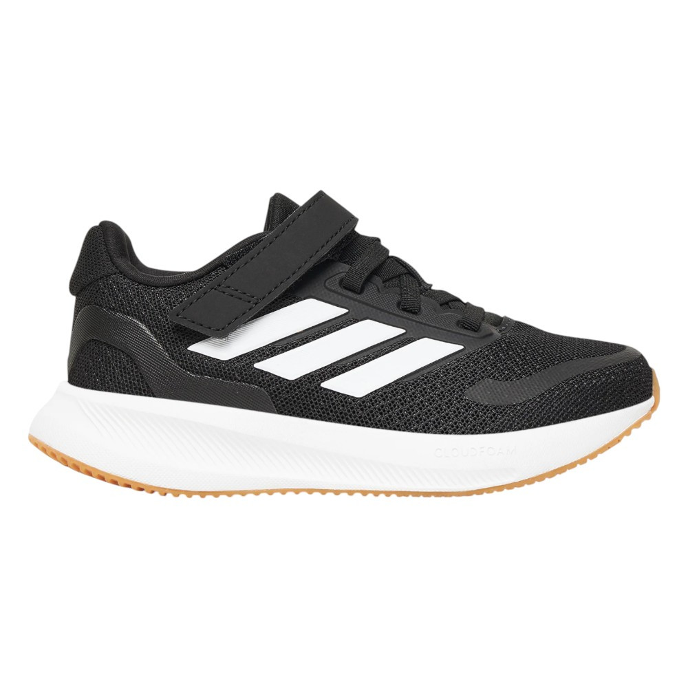 Zapatillas Adidas Runfalcon 5 El C Negro Blancas Caramelo Jp6924 Running Niño Niña