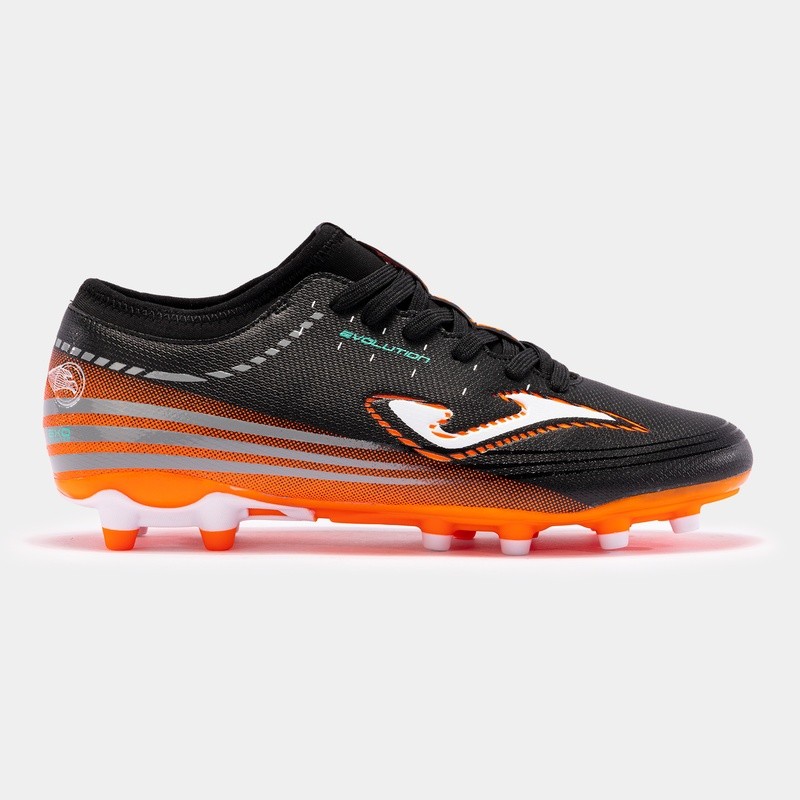 JOMA BOTAS FUTBOL EVOLUTION NEGRO/NARANJA