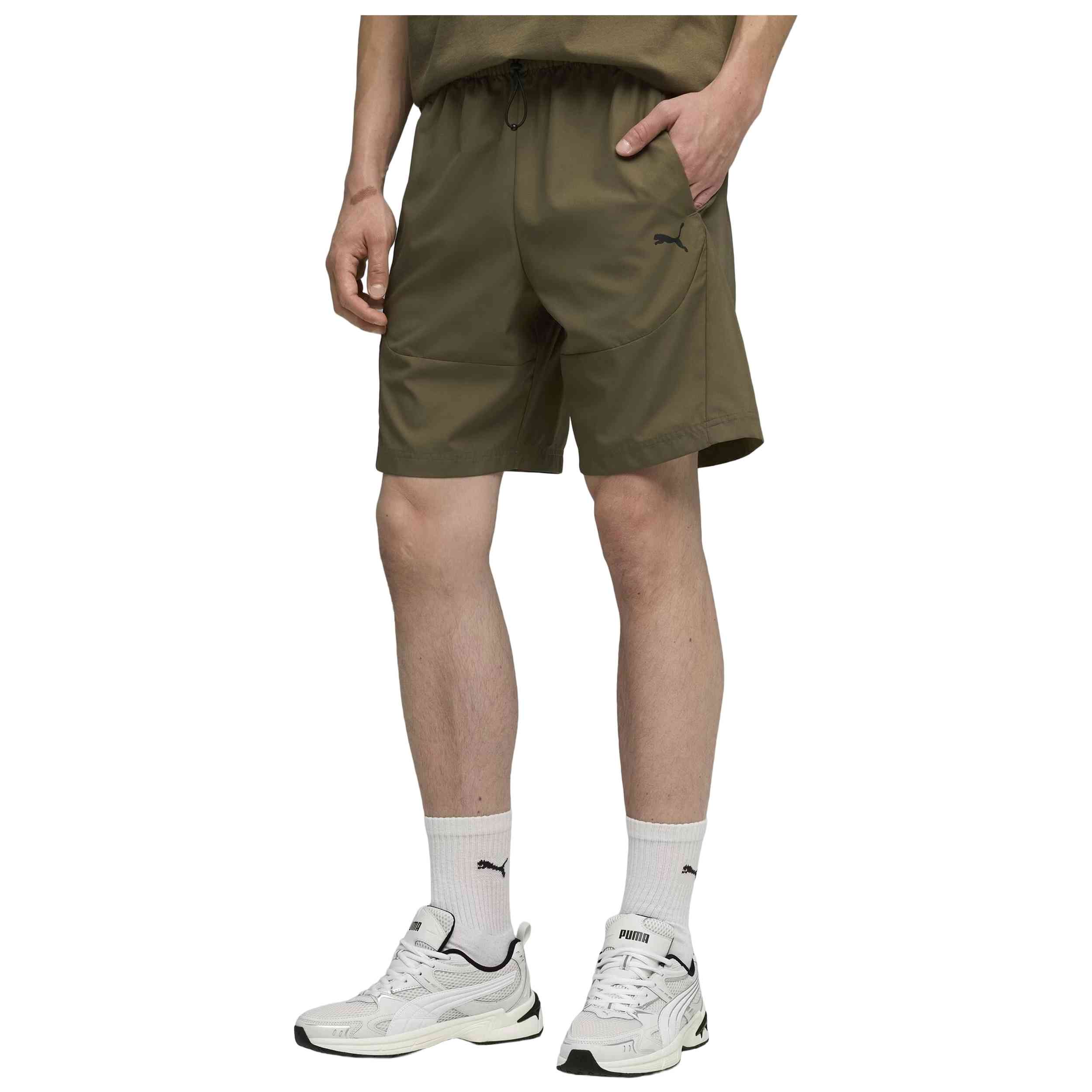 Pantalón Corto Puma modelo Pumatech Woven Cargo en color Verde