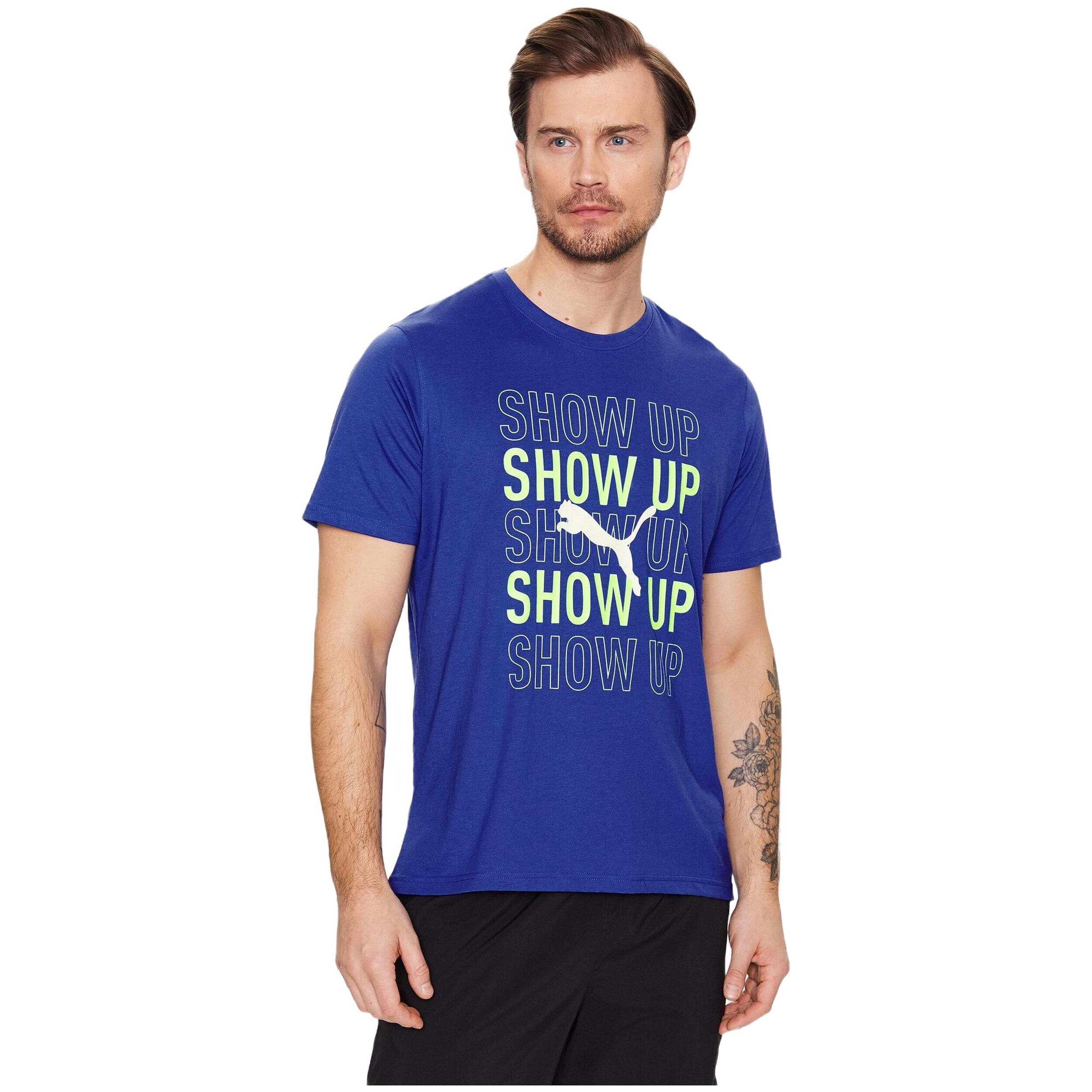 Camisetas De Manga Corta Puma modelo 523240-92 para Hombre en color Azul