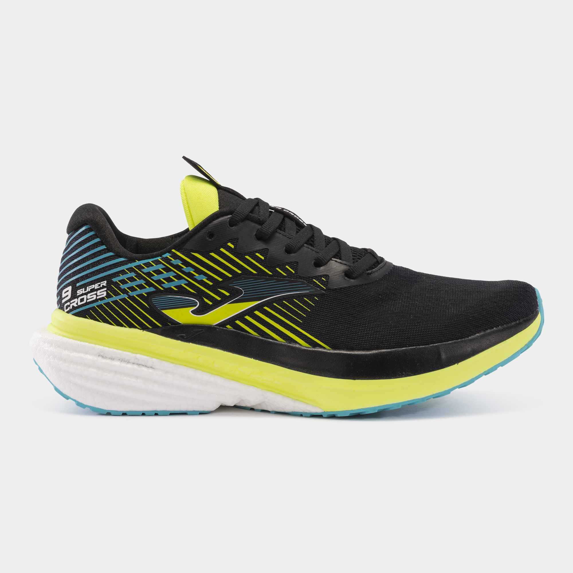 Zap. Joma Super Cross Men 2401 Black Lemon Rcrow2401 Talla Running - 40