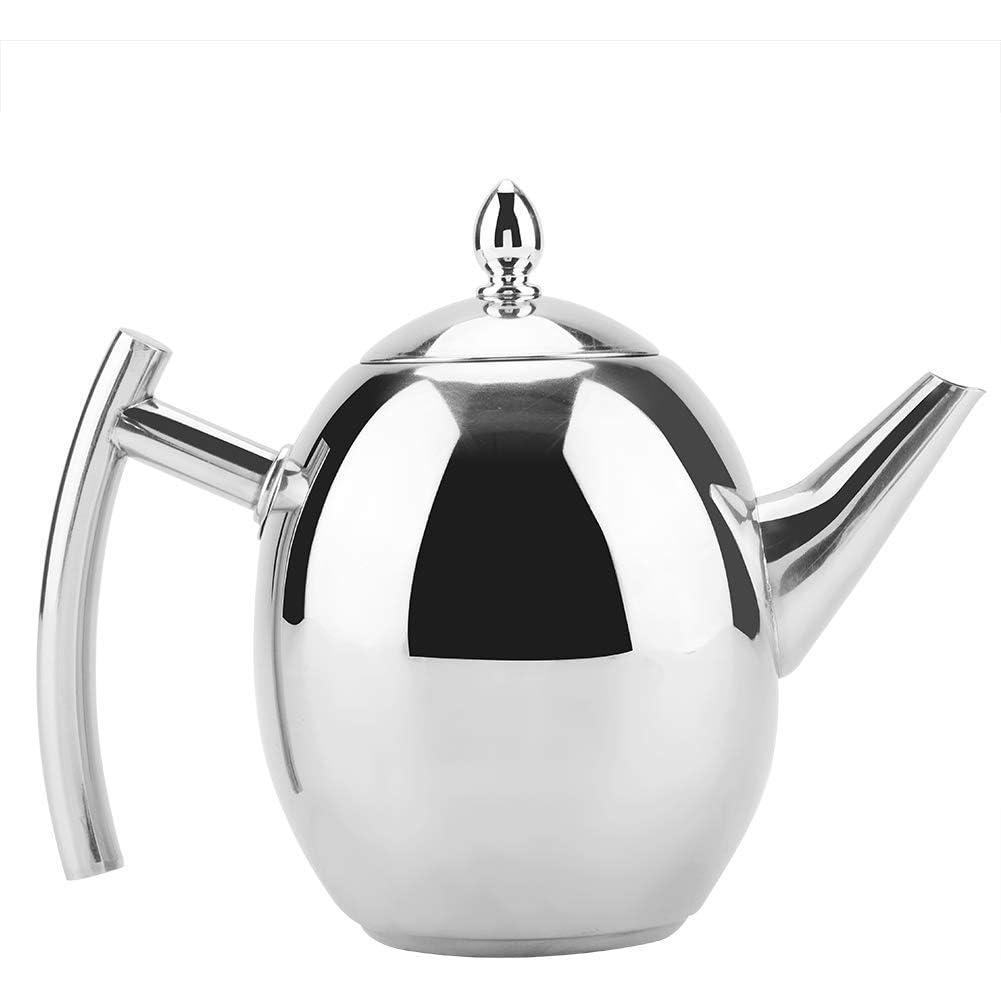 CA Tetera de Maple Inoxidable con Infusor Extraible