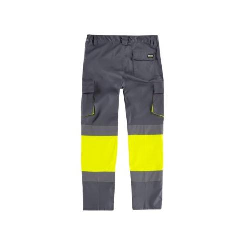 Pantalón Elástico Alta Visibilidad Reforzado