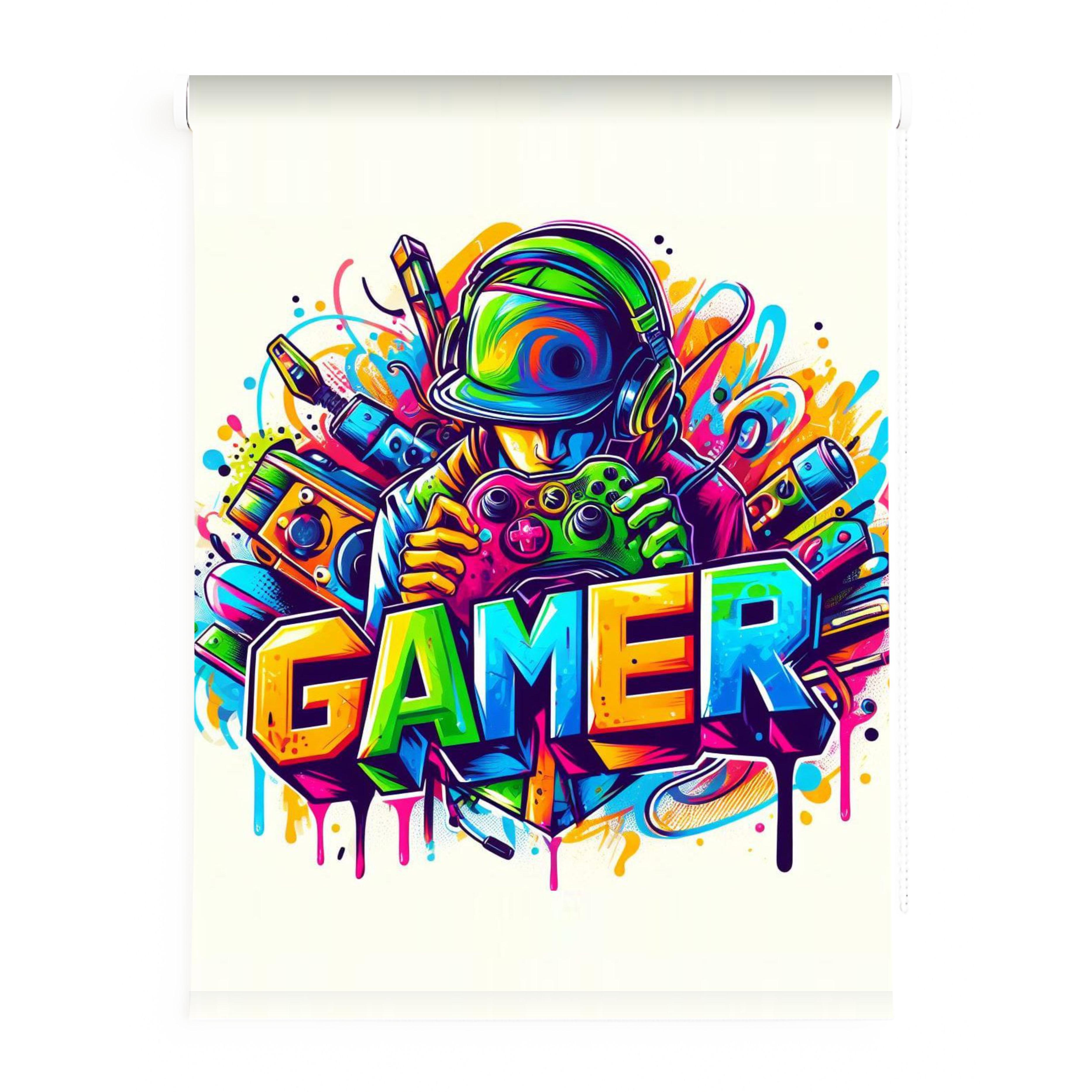 Estores Iroa Juveniles Gamer 02 | Envíos Gratis