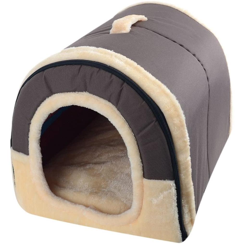 L,M,S Cama para perro Cama para Gato Cueva para Parro Casa para Parro Portátil Exterior/Interior