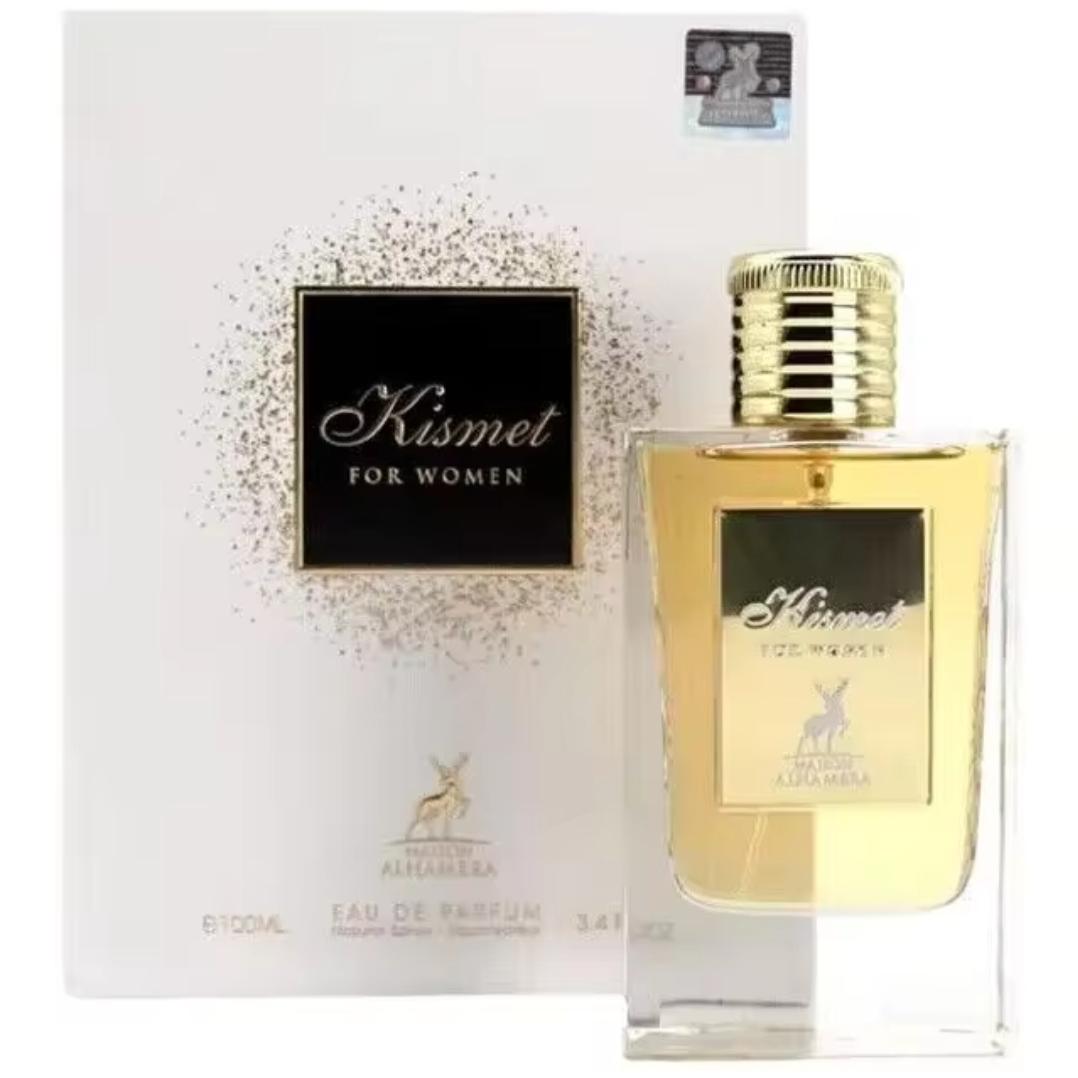 PERFUME ÁRABE Kismet for woman, 100ml, Eau de Parfum, Fragancia para mujeres, Maison Alhambra de Lattafa Perfumes