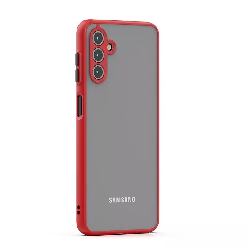 Funda Para Samsung Galaxy A33 A73 5G Híbrida Translúcida Suave Forro Protector Cubre Camara Varios Colores Negro Rojo Azul Verde Oscuro Pistacho Envío Desde España