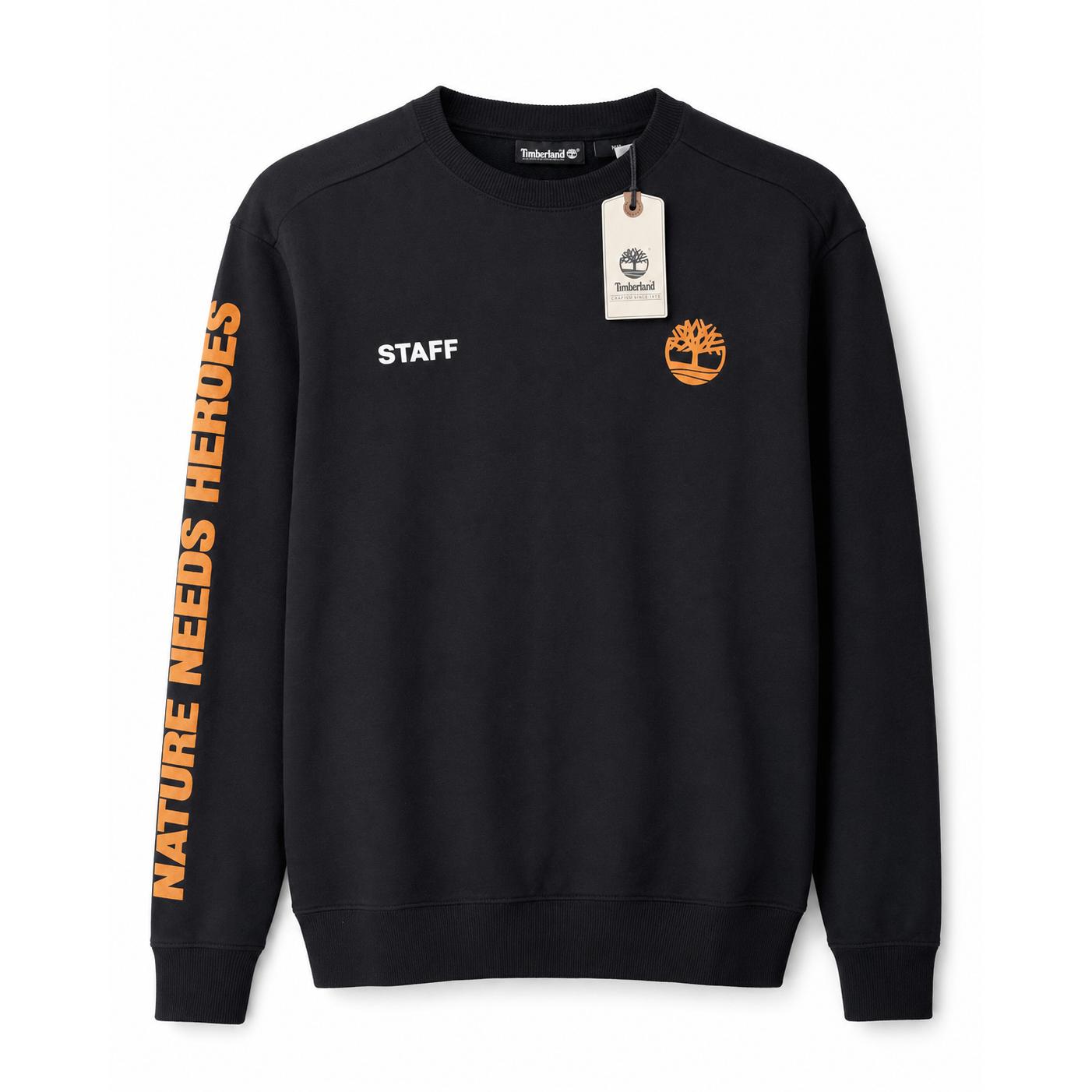 Sudadera Timberland para hombre Graphic Crewneck – Front Seasonal Tree / Staff Workwear