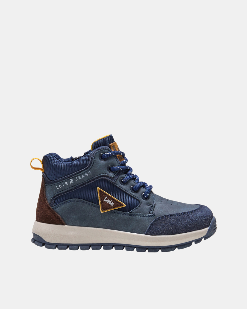 LOIS 63330 Botas Colegiales Infantil Azul