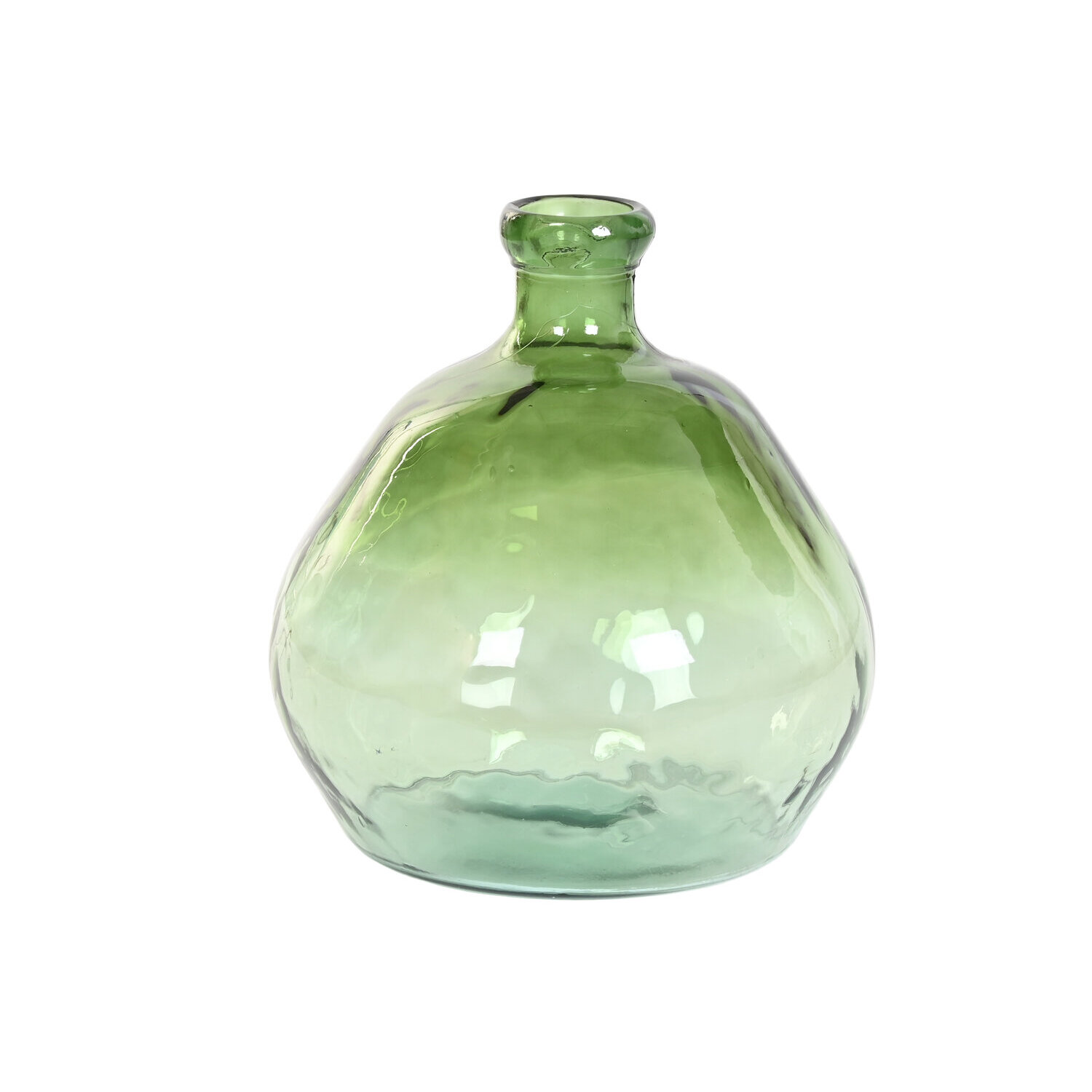 Jarron cristal reciclado 45x45x47,5 39l, organico , La mejor decoración para tu hogar.
