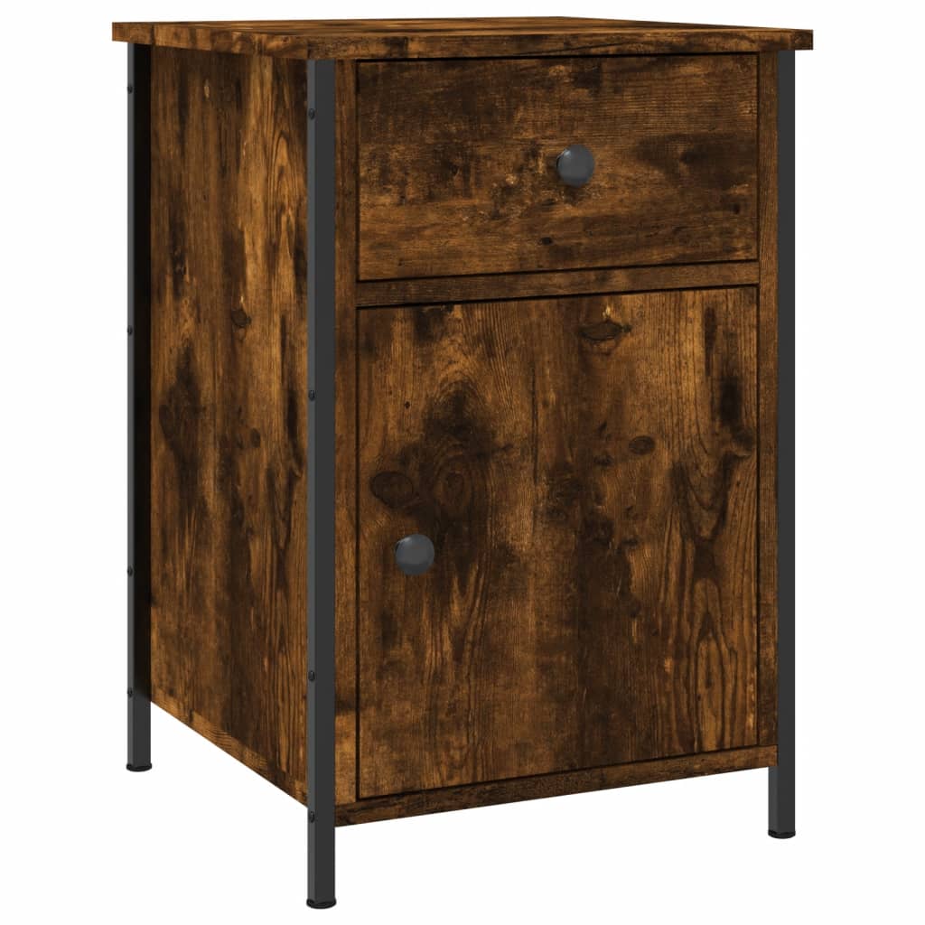Vidaxl Mesita de Noche Madera Contrachapada 40x42x60 Cm Negro