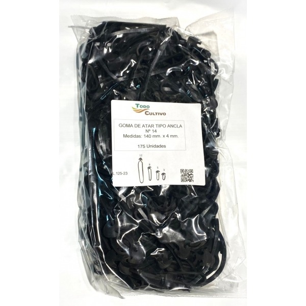 Goma Ancla Atado Nº14 Caucho EPDM. 175 Uds.
